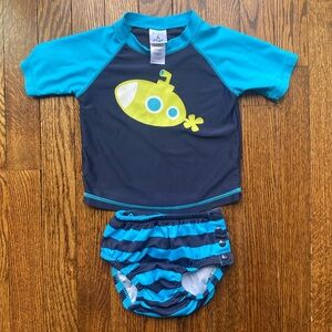 Toddler two piece bathing suit